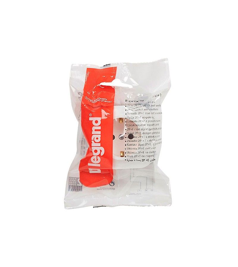 Foto de BLIS BASE 2P+T SUPERFICIE FORIX IP21 BLANCO LEGRAND 