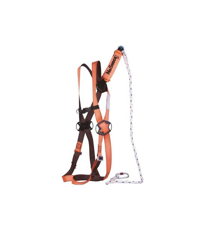 Foto de KIT ARNES ANTICAIDA DORSAL CUERDA+MOSQUETONES+ABSORBEDOR ELARA160 