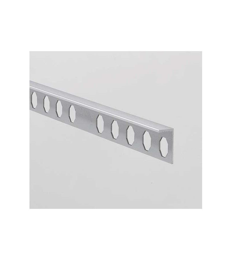 Foto de BARRA NOVOPARED ALUMINIO PLATA MATE 12,5mm 2,50Ml 