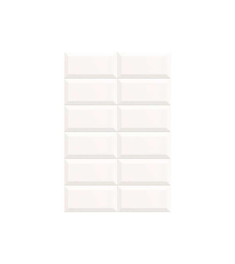 Foto de M2. AZULEJO 10X20 BISSEL BLANCO BRILLO 