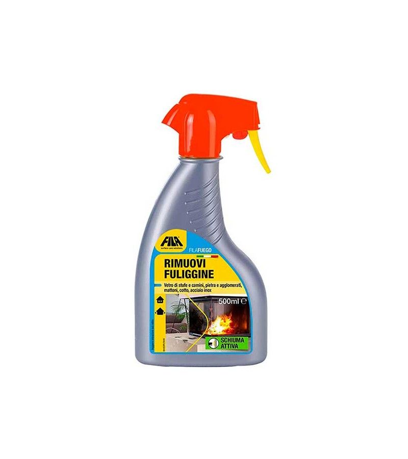 Foto de FILA FUEGO LIMP. CRISTAL HORNO/CHIMENEA/ANTI-HOLLIN SPRAY 500 ML dc 