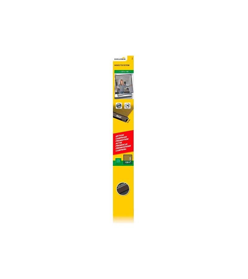 Foto de KIT MOSQUITERA ENROLLABLE MR01-140X140cm P/VENTANA BLANCO AMIG 