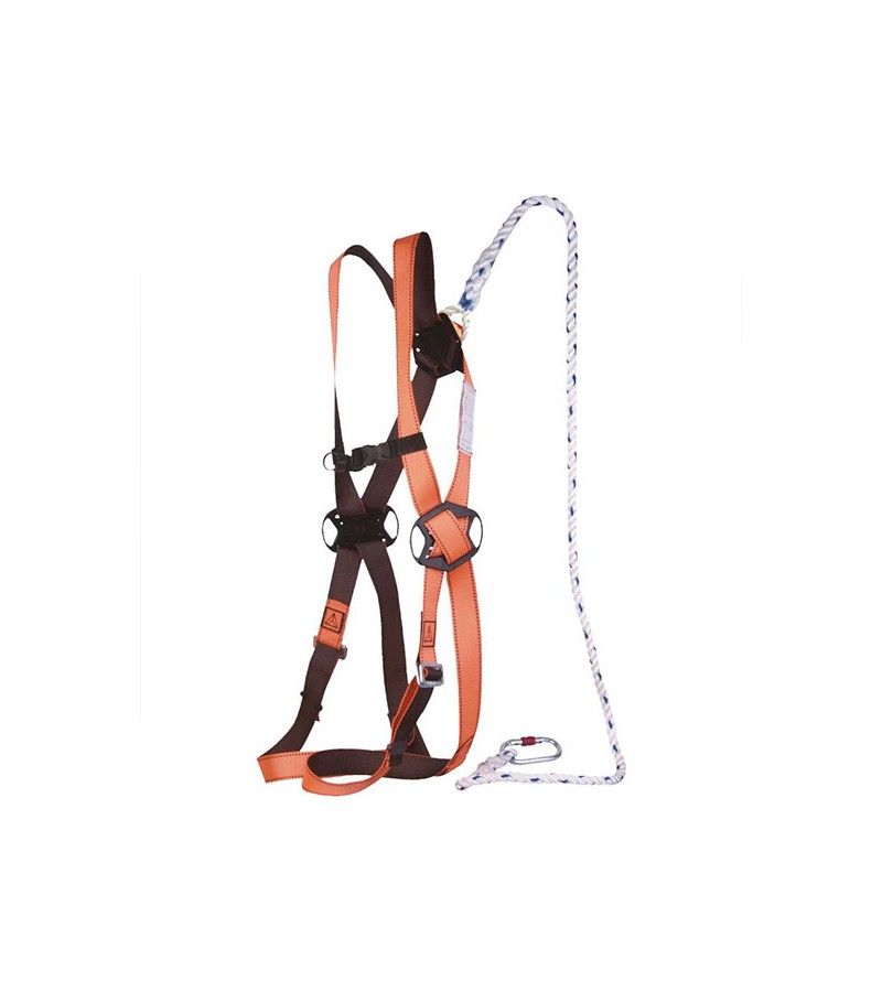 Foto de KIT ARNES ANTICAIDA DORSAL CUERDA+MOSQUETONES ELERA130 
