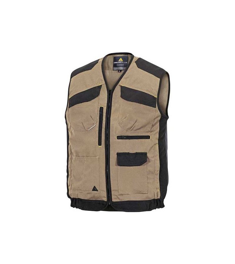 Foto de CHALECO MULTIBOLSILLOS BEIG/NEGRO MACH M5GI2 T-L dc 