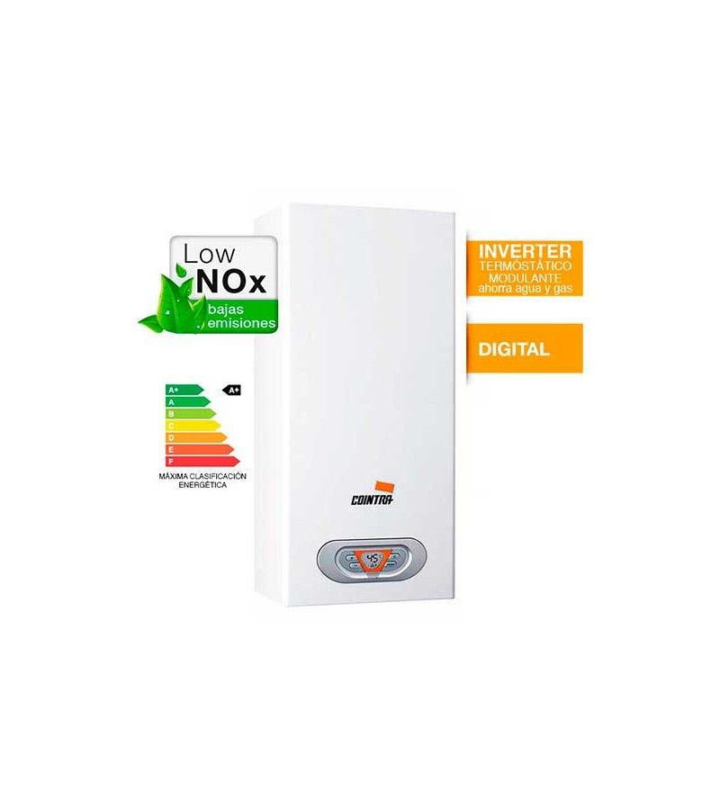 Foto de CALENTADOR ESTANCO GAS BUTANO PREMIUM CPTE 10 TB + KIT COINTRA 