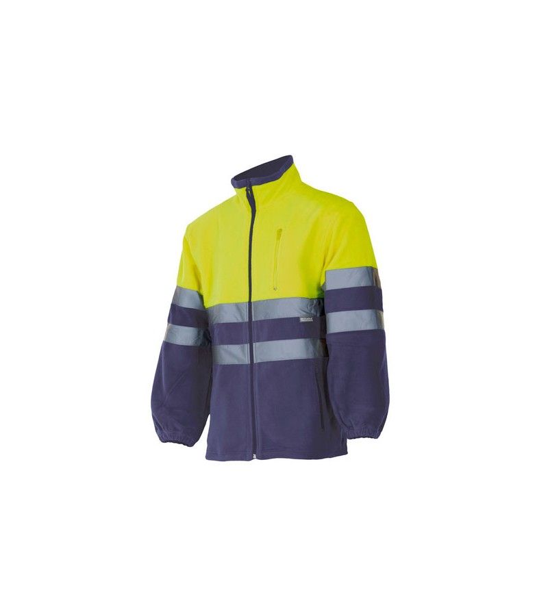 Foto de CHAQUETA POLAR ALTA VISIBILIDAD AMARILLO FLUOR/AZ T-XL 