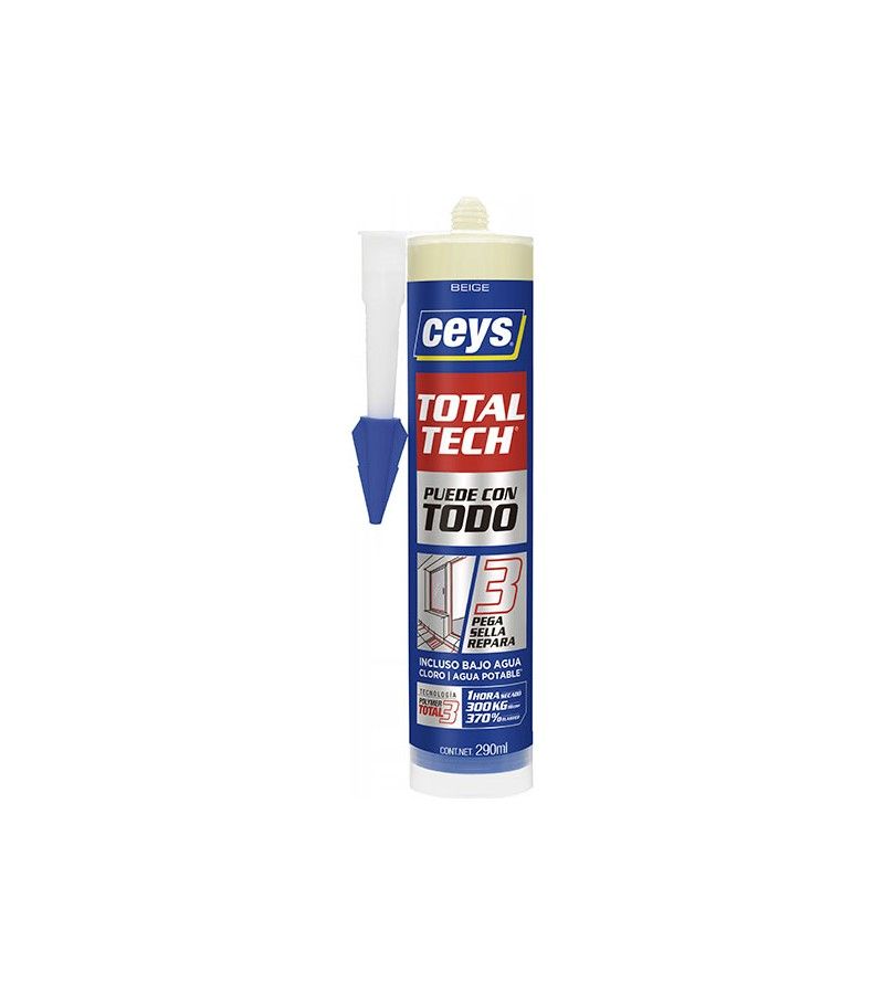Foto de CARTUCHO MASILLA MS TOTAL-TECH BEIG 290ml CEYS 