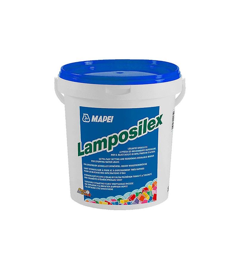 Foto de SACO LAMPOSILEX MORTERO TAPONAMIENTO VIAS AGUA 5kg 