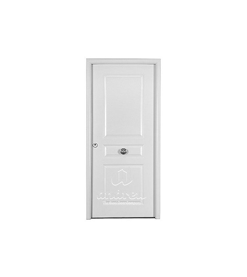 Foto de PUERTA VERSATE 1+1 3P SE BLANCA IZQDA 960X2100 CROMO 