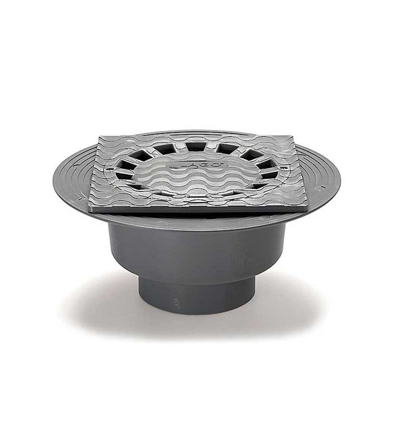 Foto de CALDERETA PVC SALIDA VERTICAL 30X30-125 