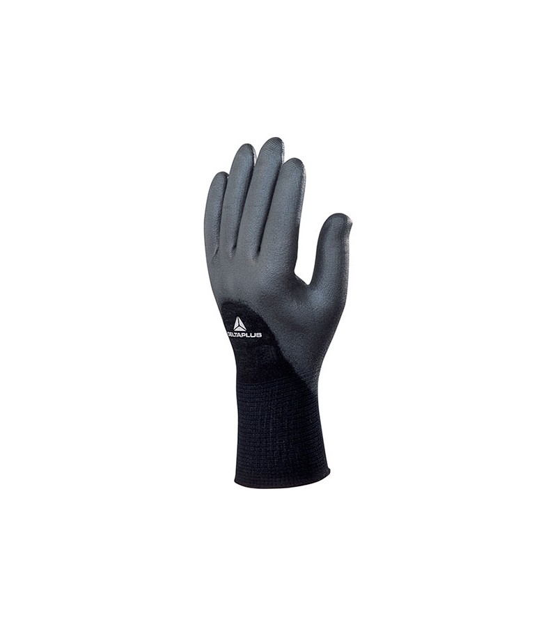 Foto de BOLSA GUANTES PUNTO POLESTER/ POLIURETANO NEGRO T-10 6un. BIGMAT 