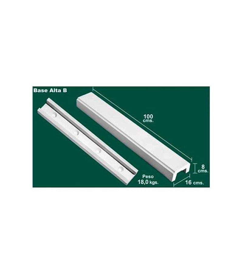 Foto de BASE ALTA 8X16X100 