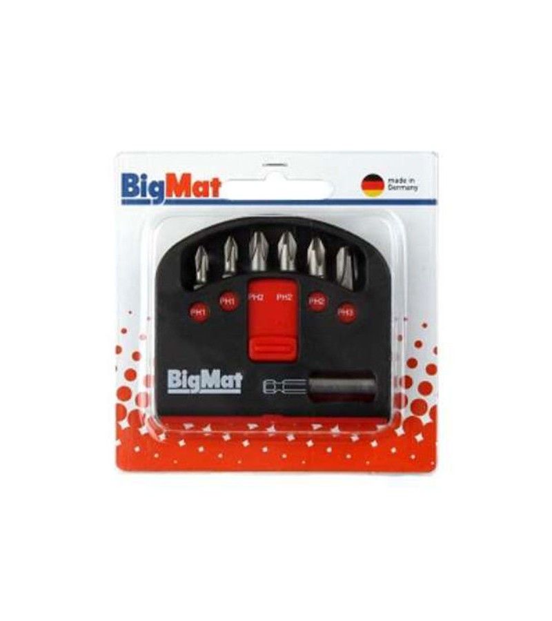 Foto de JUEGO PUNTAS ATORNILLAR SWIFT PHILPS 7pz. BIGMAT dc 