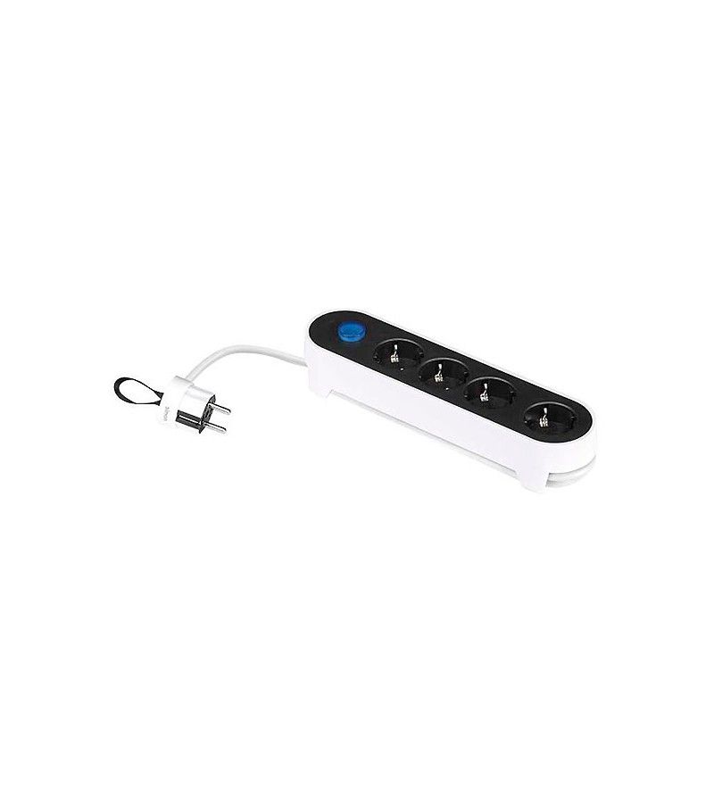 Foto de BASE MULTIPLE 4 TOMAS CABLE 3X1.5 1,4MT+INTERRUPTOR SIMON 