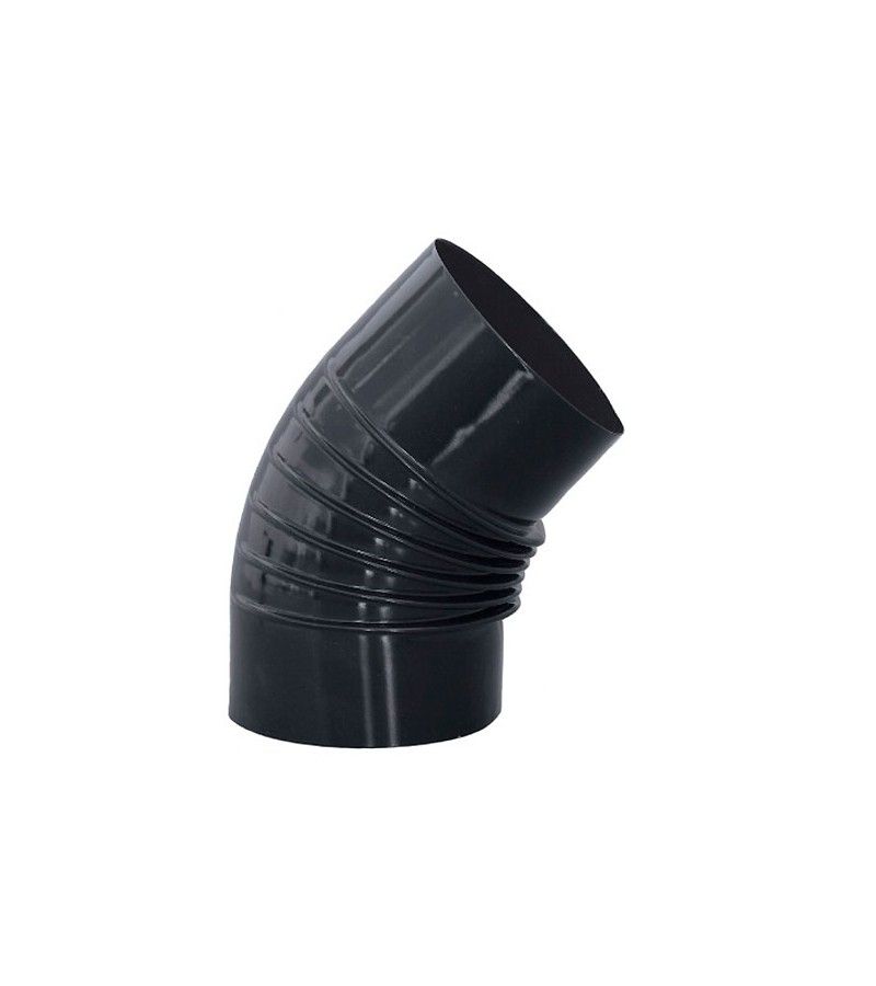 Foto de CODO 300-45º VITRIFICADO NEGRO 