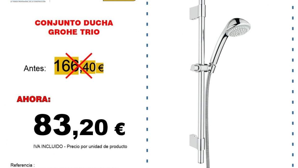 CONJUNTO DUCHA GROHE TRIO 28942